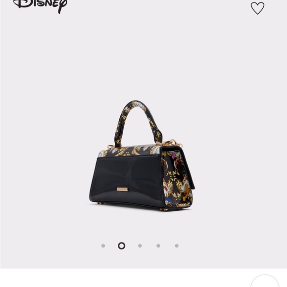 Aldo disney top handle bag with crossbody strap and short chain - Picture 4 of 13
